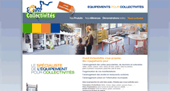 Desktop Screenshot of ouest-collectivites.com